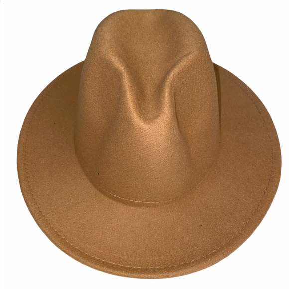 Stylish Tan/ Burgundy Two Tone Hat - Picture 1 of 6